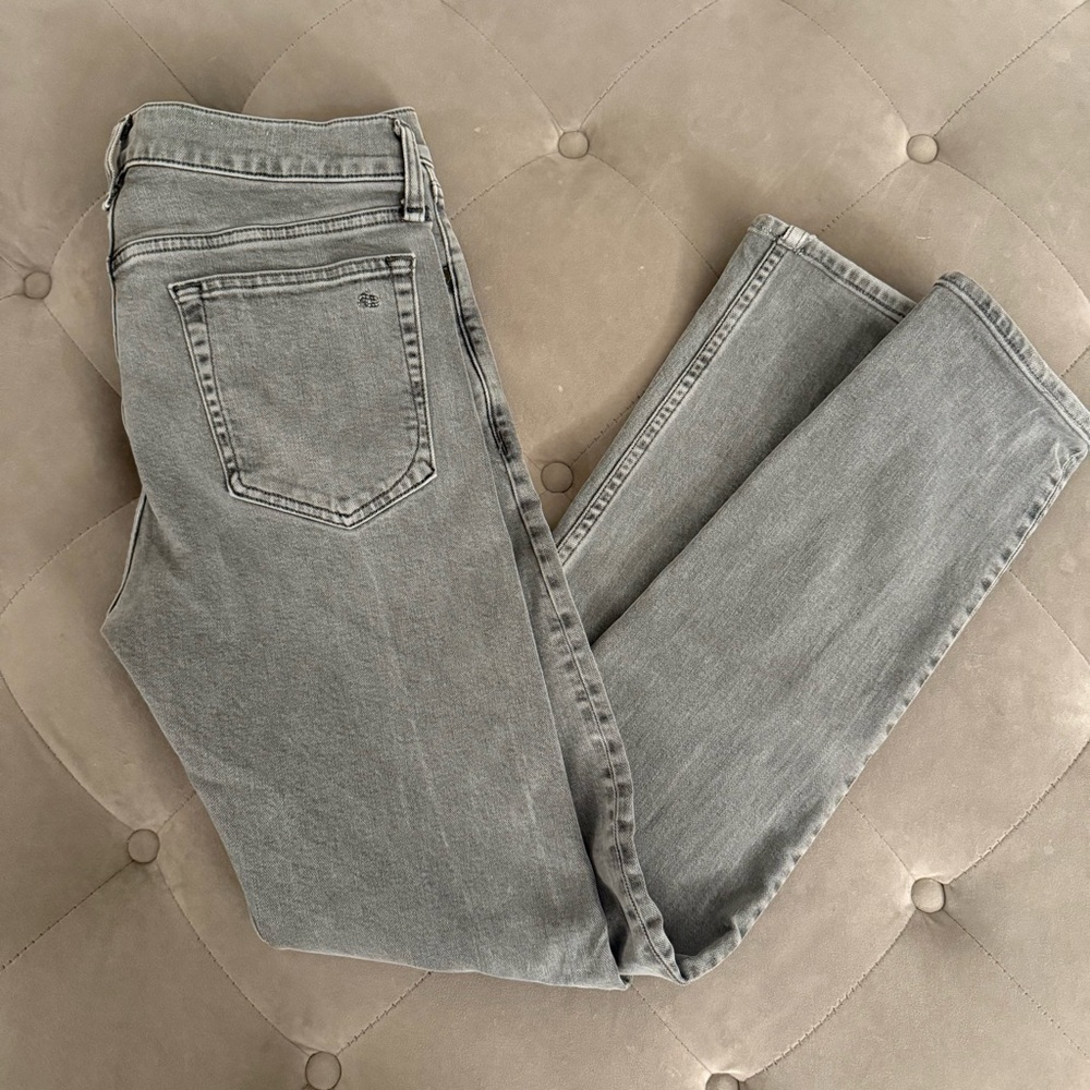 Rag & Bone Slim Grey Jeans